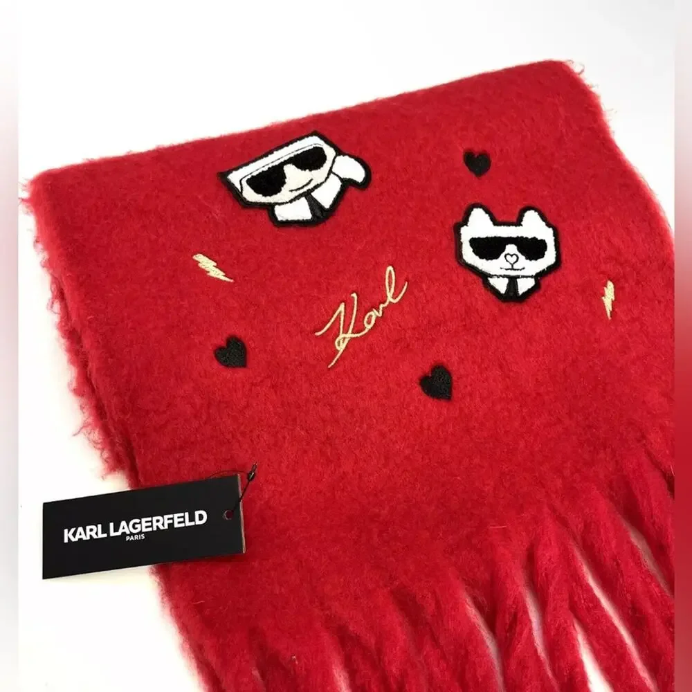 NWT - Karl Lagerfeld - Paris Scarf